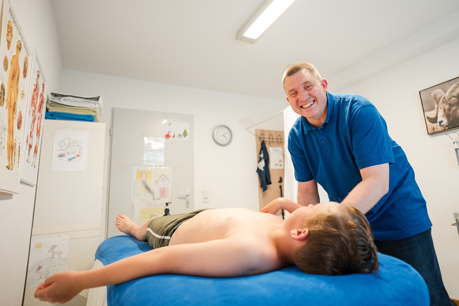 Sanfte Massage